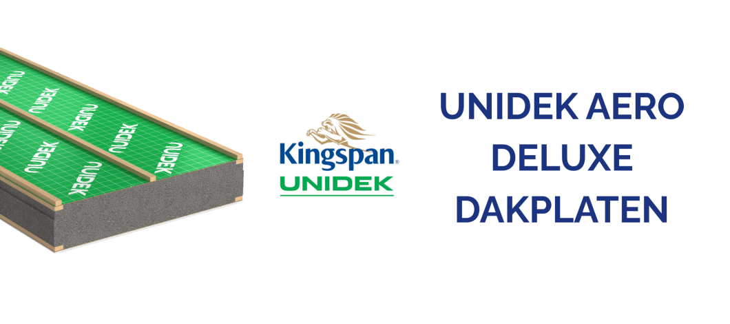 Unidek Aero DeLuxe dakelement - Te stucen, verven en te behangen